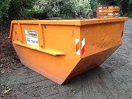 7 m³ mit Klappe